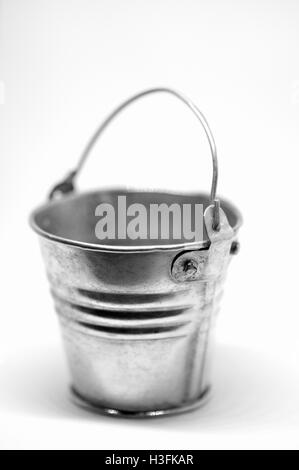 Macro shot of a little bucket in a studio shot Stock Photo