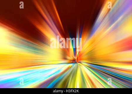 Colorful background texture of city lights Stock Photo