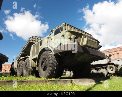 9K57 Uragan MLRS, Artillery museum, Saint-Petersburg pic7 Stock Photo