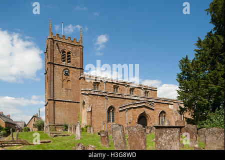 All Saints Church, Wroxton, North Oxfordshire, England, UK Stock Photo