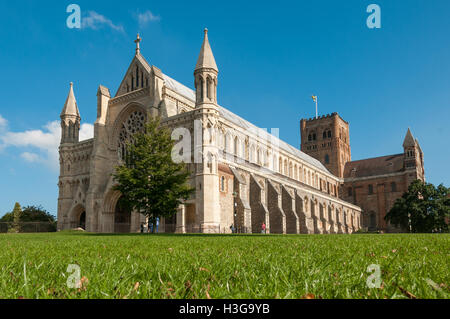 St Albans Cathedral, United Kingdom Stock Photo