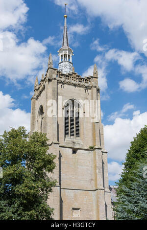 Tower of St Peter & Paul Church, Mangate Street, Swaffham, Norfolk, England, United Kingdom Stock Photo