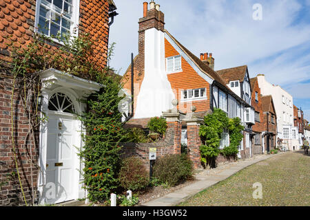 Watchbell Street, Rye, East Sussex, England, United Kingdom Stock Photo