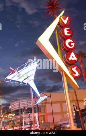 American Neon sign Stock Photo