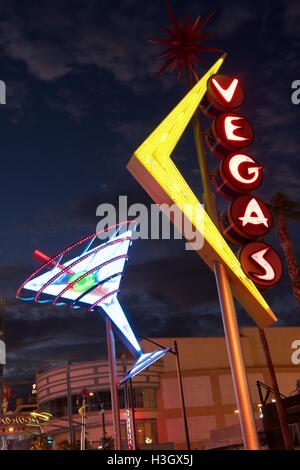 American Neon sign Stock Photo