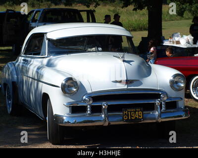 Car Show at Flag Pole Hill Stock Photo