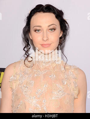 Kaley Victoria Rose, aka Rachel Isaacson, arrives at the Sneak Peek