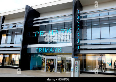 primark discount fashion chain store branch in westwood cross shopping centre east kent uk october 2016 Stock Photo