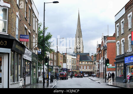 Stoke Newington Church Street, North london UK Stock Photo