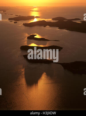 Talbot Bay islands Stock Photo