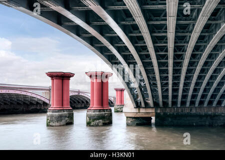 Blackfriars Bridge, London, England, UK Stock Photo