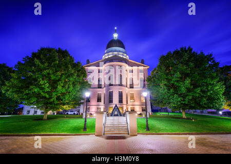 The Maine State House in Augusta, Maine, USA. Stock Photo