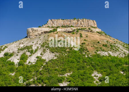 Tepe Kermen, Crimea, Ukraine or Russia Stock Photo