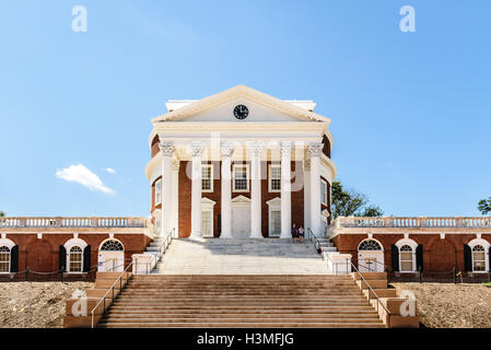 The Rotunda, University of Virginia, Charlottesville, Virginia Stock Photo