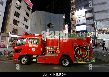 Fire Engine Tokyo Japan Stock Photo - Alamy
