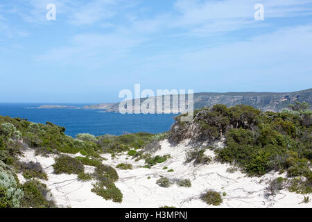 Cape Du Couedic in Flinders chase national park,Kangaroo island,South Australia viewed from the Remarkable rocks Stock Photo