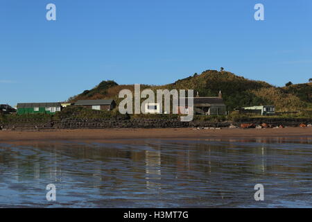 Corbie Knowe Lunan Bay Angus Scotland  October 2016 Stock Photo