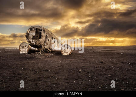 Airplane in sky Stock Photo - Alamy