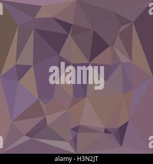 Low polygon style illustration of a medium purple abstract geometric background. Stock Vector