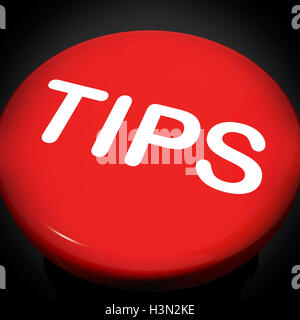 Tips Switch Shows Help Suggestions Or Instructions Stock Photo - Alamy