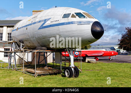 The Boscombe Down Aviation Collection, Old Sarum Airfield, Wiltshire, United Kingdom. Stock Photo