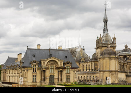 Chantilly Castle Stock Photo