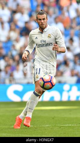 Gareth Bale (Real Madrid) during the LA LIGA match between Real Madrid and SD Eibar played at Estadio Santiago Bernabeu, Madrid - FOTO : J.M.Colomo  Cordon Press Stock Photo