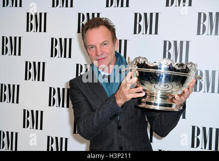 Sting attending the BMI London Awards at the Dorchester Hotel, London. Stock Photo