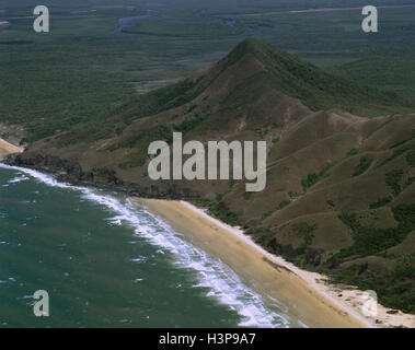 Coastline south of Cape Bedford, Stock Photo