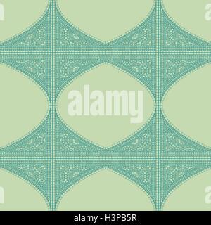 Geometric corner frame pattern ethnic tile colorful abstract background vector Stock Vector