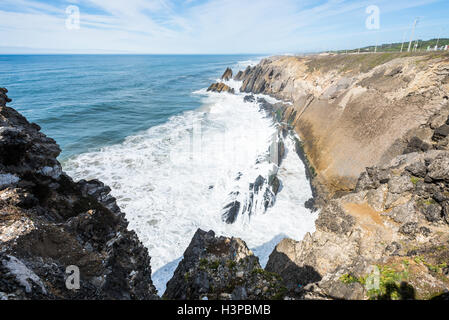 Sao Pedro de Moel coast, Portugal - landscape Stock Photo