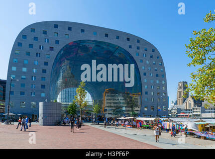 The Markthal (Market Hall), Rotterdam, Netherlands Stock Photo