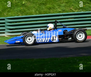 Ian Jeary, Elden Mk8, Classic Formula Ford 1600, VSCC, Shuttleworth trophy, Nuffield Trophy, Cadwell Park 24th July 2016. 2016, Stock Photo