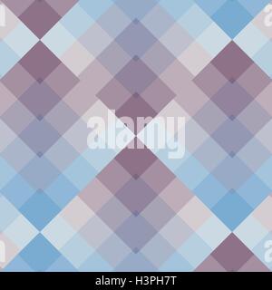 Pastel colored seamless pattern geometric diamonds transparent Stock Vector