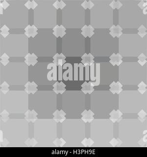 Monochrome abstract background geometric pattern seamless Stock Vector