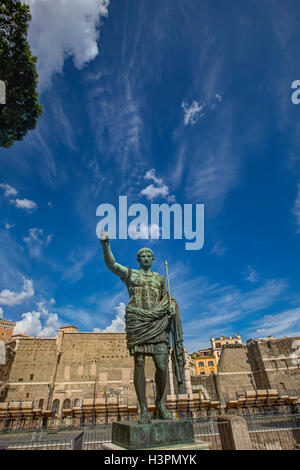 Gaius Julius Caesar was a Roman general and statesman. Stock Photo