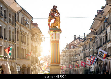 Street view in Bern city Stock Photo