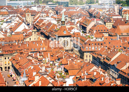 Bern old town in Switzerland Stock Photo