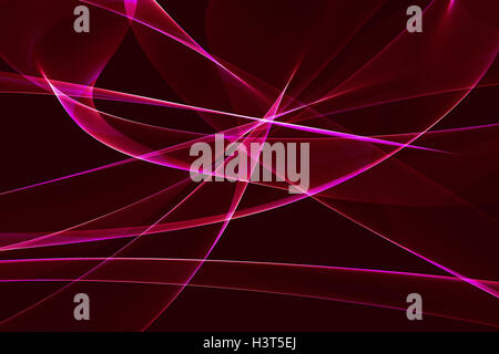 Nice elegant artwork with many neon lines Stock Photo