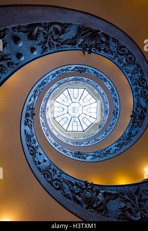 Spiral staircase in the Vatican museums (Italian: Musei Vaticani)