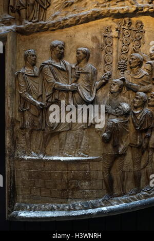 Effigy depicting King Richard I of England (1157-1199) King of England, Duke of Normandy, Duke of Aquitaine, Duke of Gascony, Lord of Cyprus, Count of Poitiers, Count of Anjou, Count of Maine, Count of Nantes, and Overlord of Brittany. Dated 12th Century Stock Photo