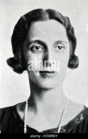 Louise Mountbatten, (1889-1965), Crown Princess of Sweden, later Stock ...