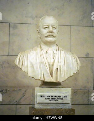 Former President William Howard Taft being sworn in as Chief Justice of ...