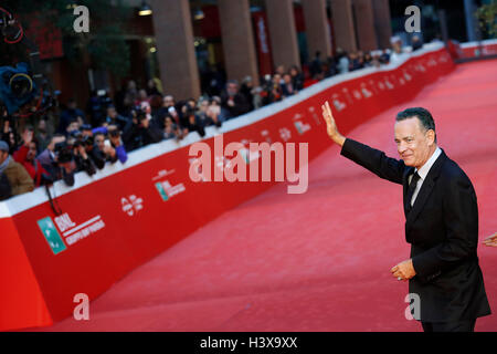 Tom Hanks Rome 13th October 2016. Rome Film Fest XI edition. Foto Samantha Zucchi Insidefoto Credit:  insidefoto srl/Alamy Live News Stock Photo