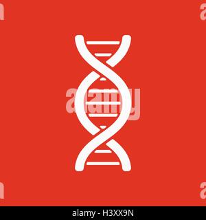 Flat Dna Icon Symbol Vector Illustration Stock Vector Image & Art - Alamy