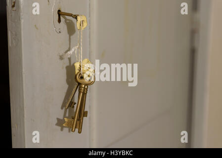 Bunch of house keys Stock Photo