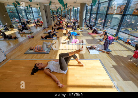 Pilates class Stock Photo