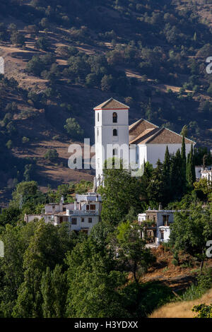 Bubión village in La Alpujarra region of Andalucia, Spain Stock Photo