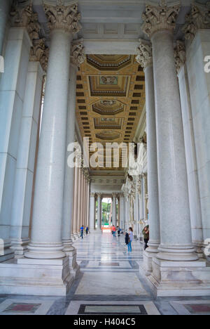 Saint Paul Column Rome Beautiful columns of the Basilica of Saint Paul Outside the Walls in ...