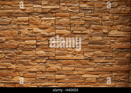 artificial stone wall background Stock Photo